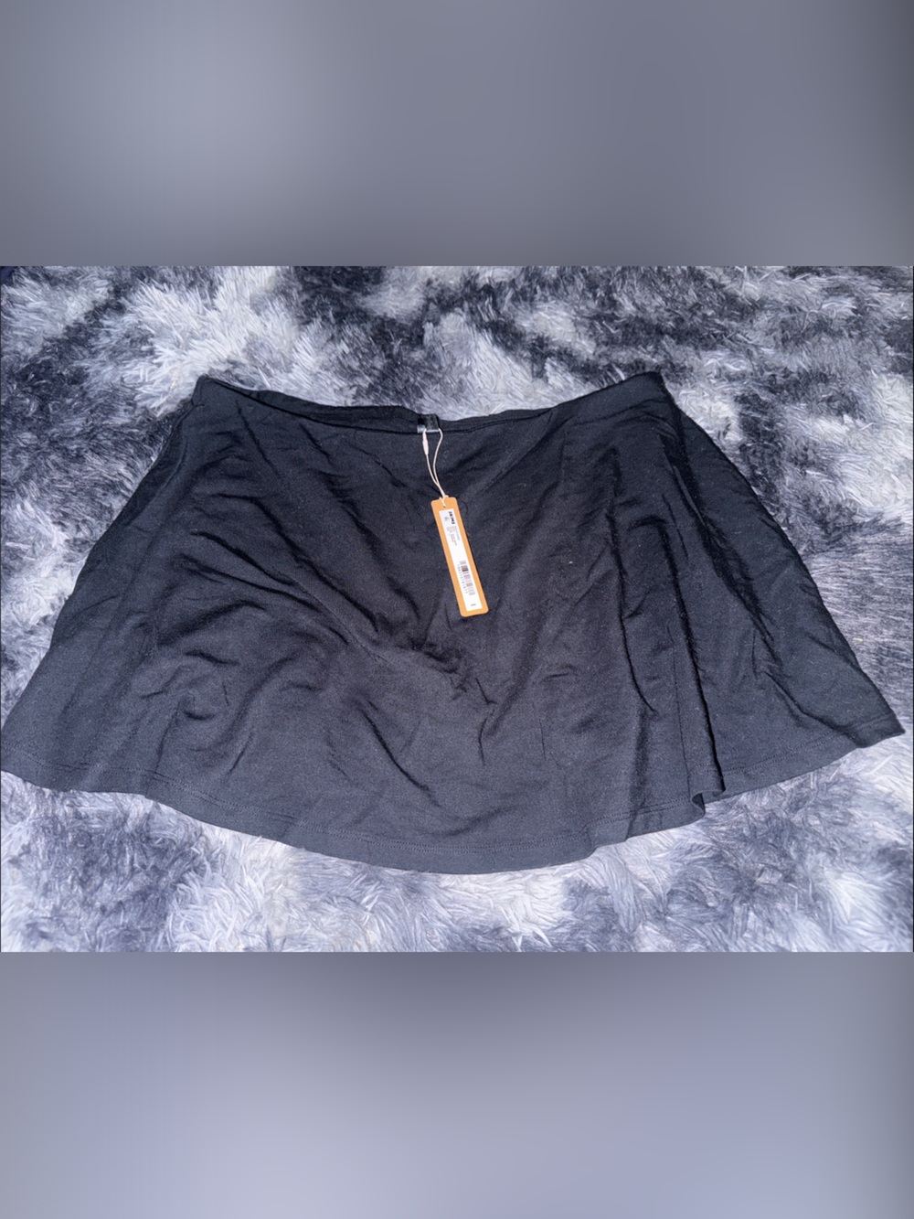 SKIMS Black Skort